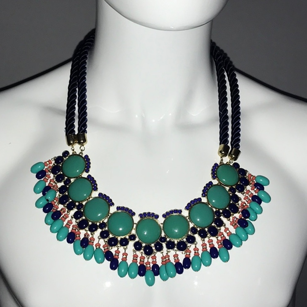 Boho Statement Chunky  Adjustable Necklace